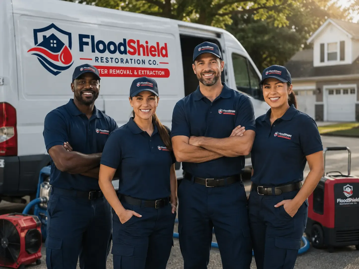 Flood Damage Restoration company in Colfax, WI